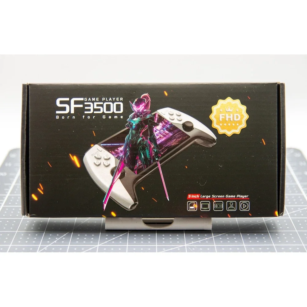 SF3500 Handheld Game Player 5‎ Inch IPS Screen FHD Dual Core 2G RAM White Black